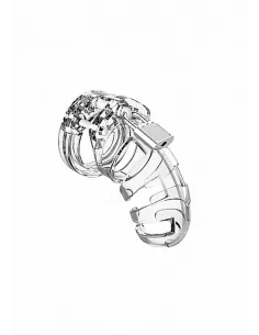 Model 02 - Chastity - 3.5"" - Cock Cage - Transparent
