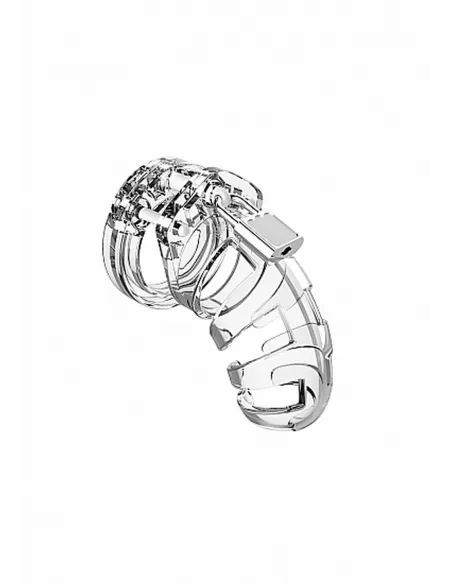 Model 02 - Chastity - 3.5"" - Cock Cage - Transparent