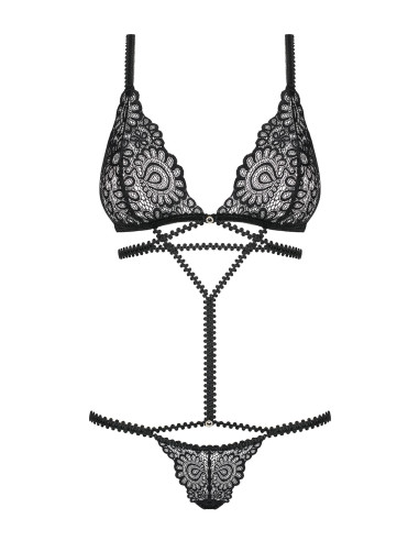 Bielizna-Mixty body czarne  S/M