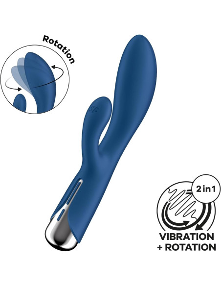 Satisfyer Spinning Rabbit 1 Blue
