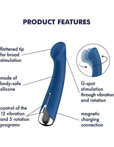 Satisfyer Spinning G-Spot 1 Blue