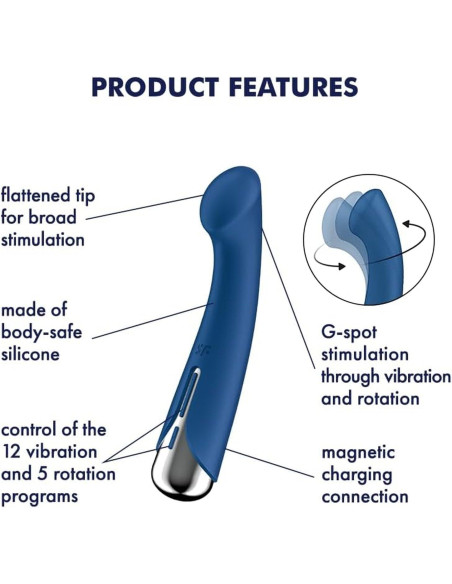 Satisfyer Spinning G-Spot 1 Blue