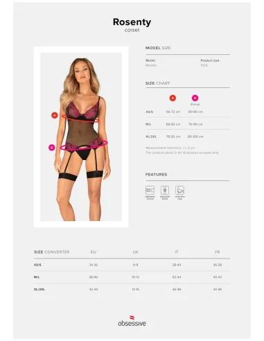 Rosenty gorset   XS/S
