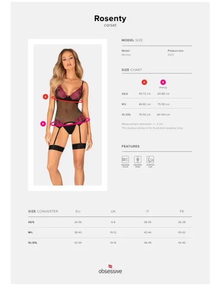 Rosenty gorset   XS/S