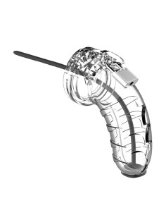 Model 16 - Chastity - 4.5"""" - Cock Cage - Transparent 2