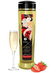 Massage Oil Romance STRAWBERY WINE 2