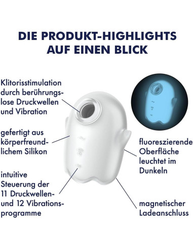 Satisfyer Glowing Ghost White