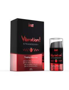 Żel-VIBRATION STRAWBERRY 15 ml
