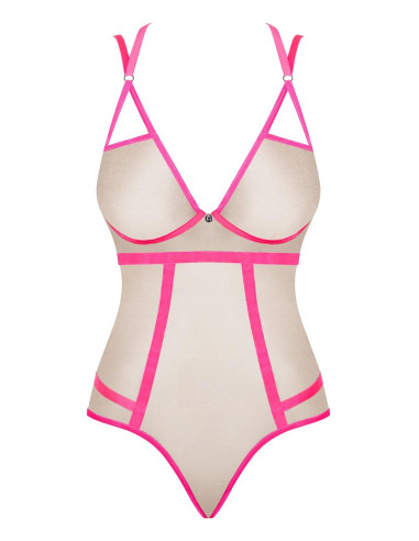 Bielizna-Nudelia body różowe  S/M