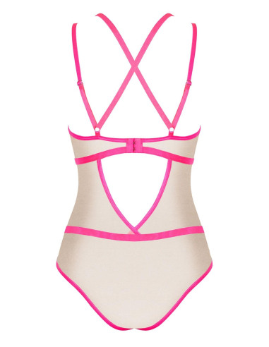Bielizna-Nudelia body różowe  S/M