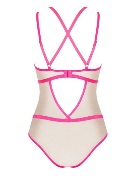Bielizna-Nudelia body różowe  S/M